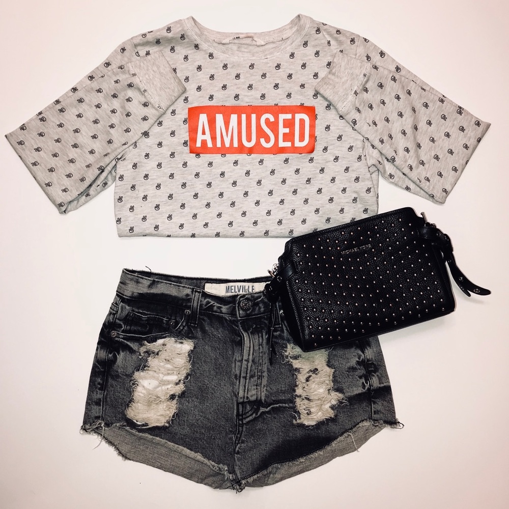 H&M Graphic crew neck